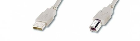 USB-Kabel A-B / Stecker-Stecker